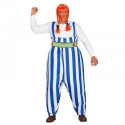 Disfraz de Galo Gordito Adulto con Pantalón y Cinturón - Tallas L y M Disponibles