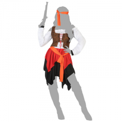 Disfraz de Pirata para mujer