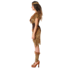 Disfraz de Cavernícola para Mujer Adulta - Estilo Neandertal con Vestido y Accesorios