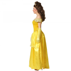 Disfraz Bella Princesa Amarillo Adulta