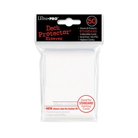 82668 - FUNDA ULTRA PRO SOLID BLANCO (50 unid.)