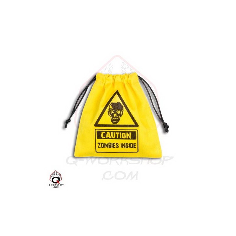 QW BOLSA DADOS ZOMBIE AMARILLO