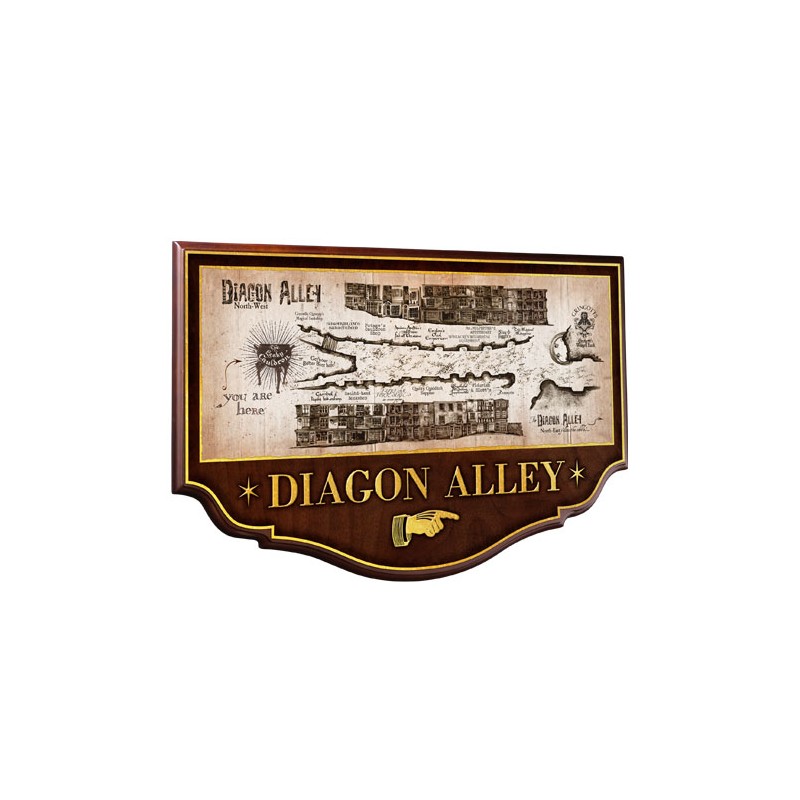 ESCUDO DIAGON ALLEY HARRY POTTER