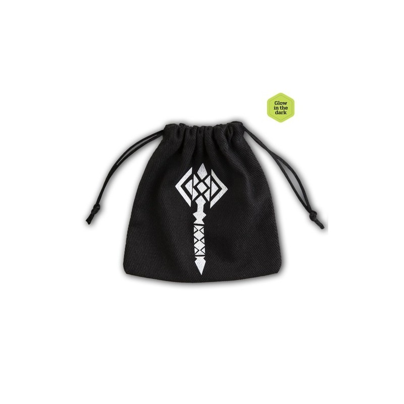 QW BOLSA DADOS HAMMER BLACK GLOW IN DARK