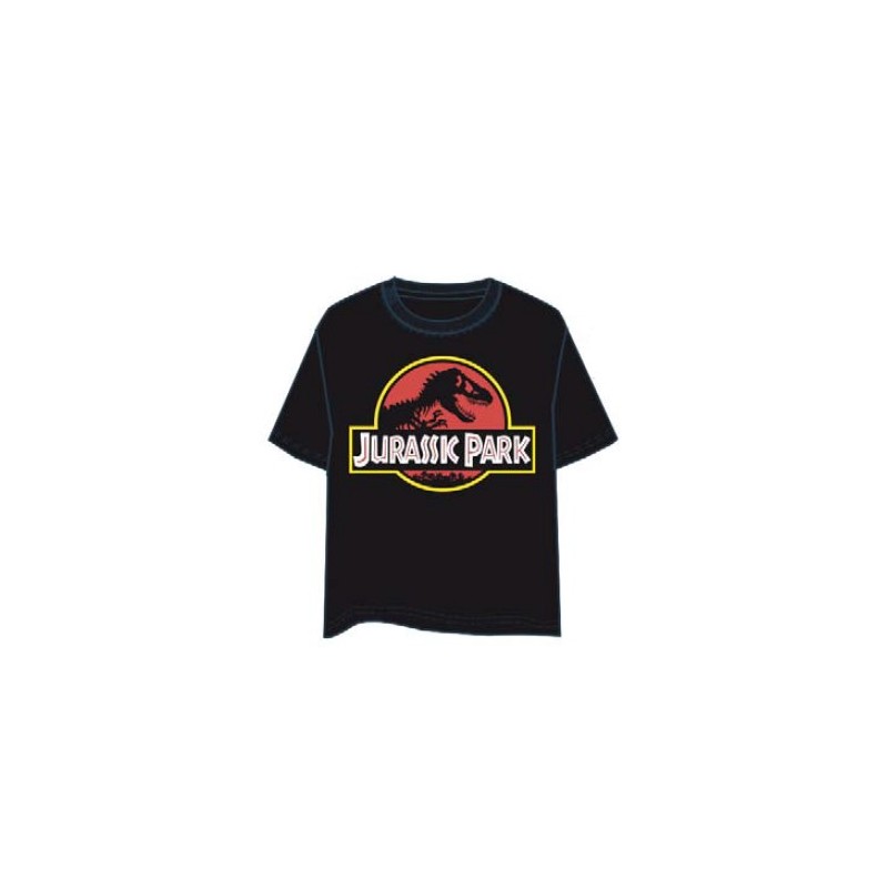 CAMISETA JURASSIC PARK LOGO CLASICO L