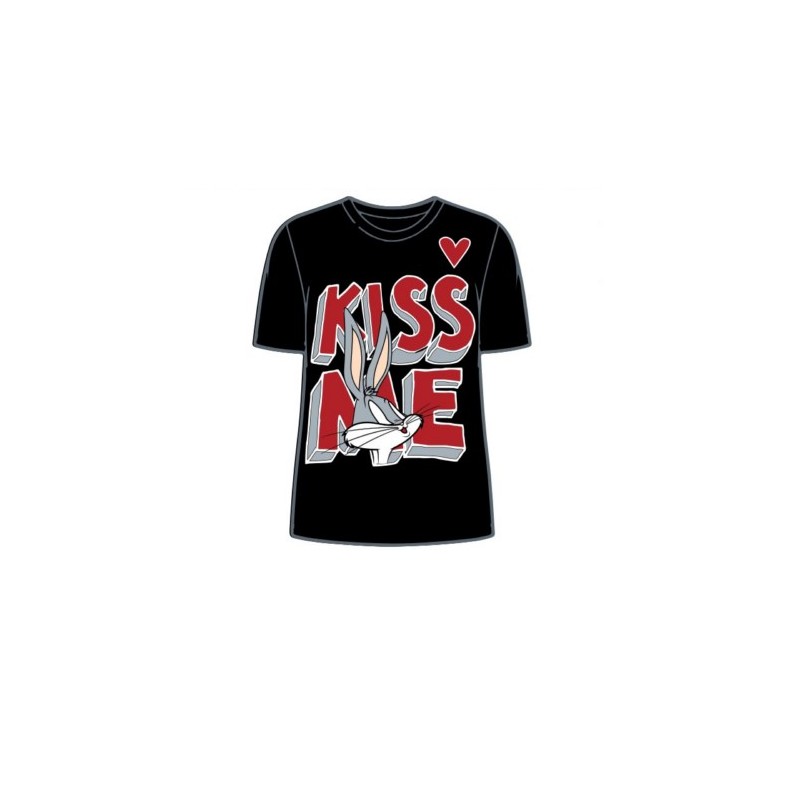 CAMISETA CHICA LOONEY TUNES BUGS KISS ME XL