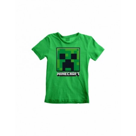 CAMISETA MINECRAFT VERDE XXL