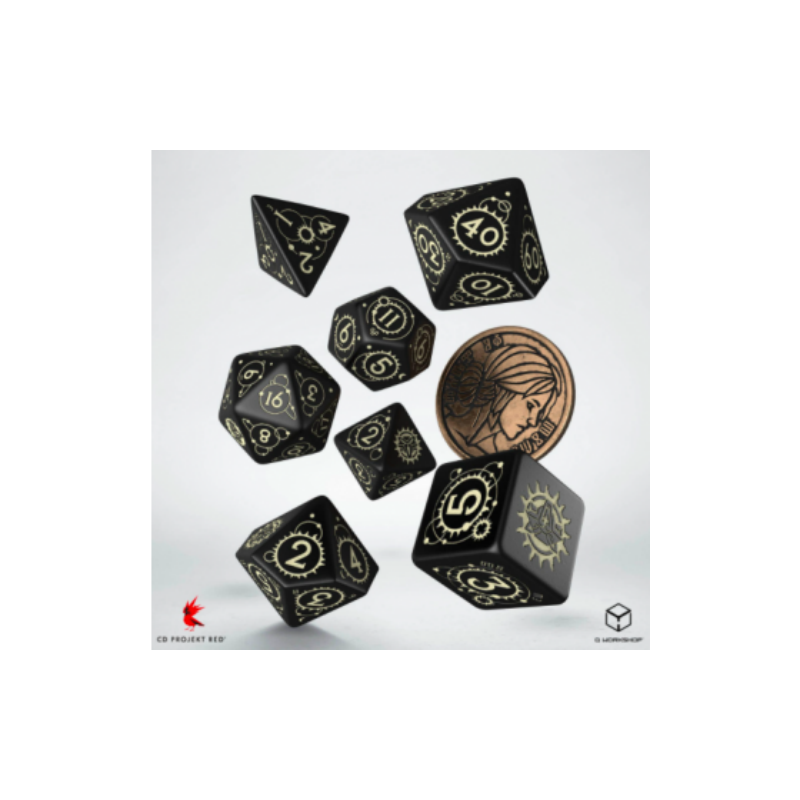 QW CAJA DADOS + MONEDA THE WITCHER CIRI ZIREAEL (7)