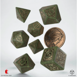 QW CAJA DADOS + MONEDA THE WITCHER TRISS FOURTEENTH OF HILL (7)