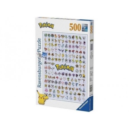 PUZLE 500 POKEMON HAZTE CON TODOS