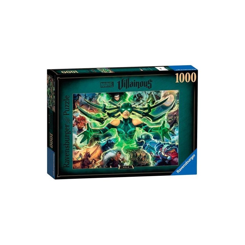 PUZLE 1000 MARVEL VILLANOS HELA
