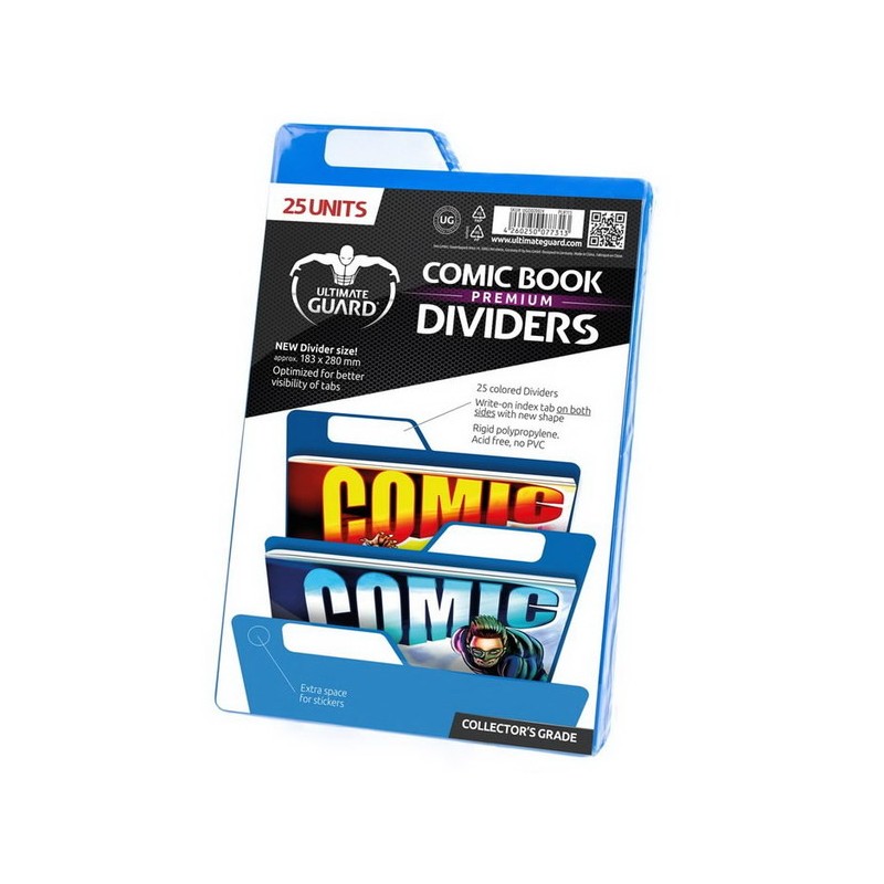 ULTIMATE GUARD SEPARADORES AZULES (25)