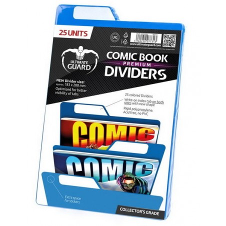 ULTIMATE GUARD SEPARADORES AZULES (25)