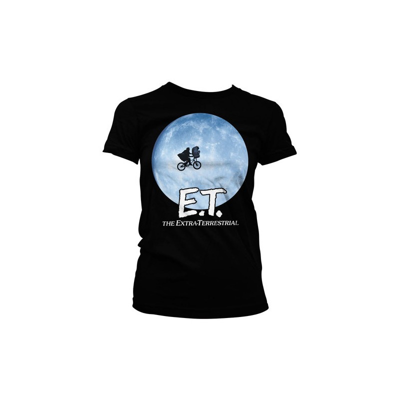 CAMISETA CHICA E.T BIKE AND MOON L