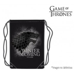 SACO JUEGO DE TRONOS STARK 45x35