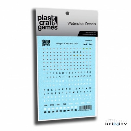 PCG: INFINITY DECALS - ALEPH 03
