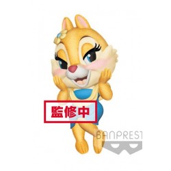FIGURA QPOSKET DISNEY CHIP Y CHOP  CLARICE  7 CM