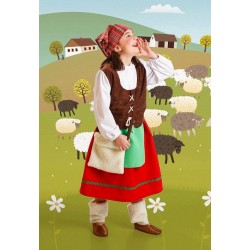 Disfraz de Pastora para niña