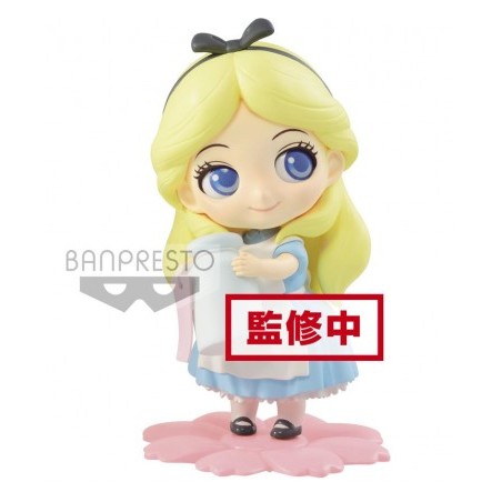 FIGURA QPOSKET DISNEY ALICIA PASTEL SWEET 10 CM