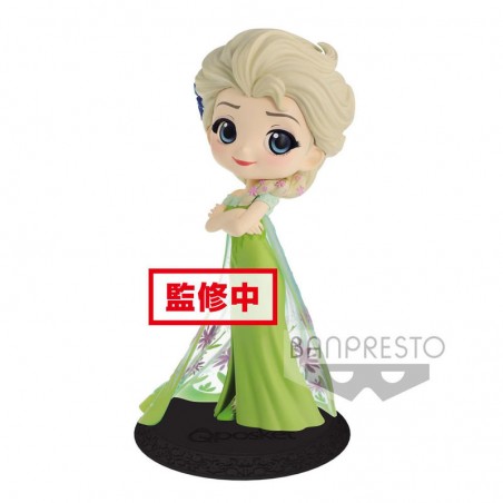 FIGURA QPOSKET DISNEY ELSA SURPRISE PASTEL 14 CM