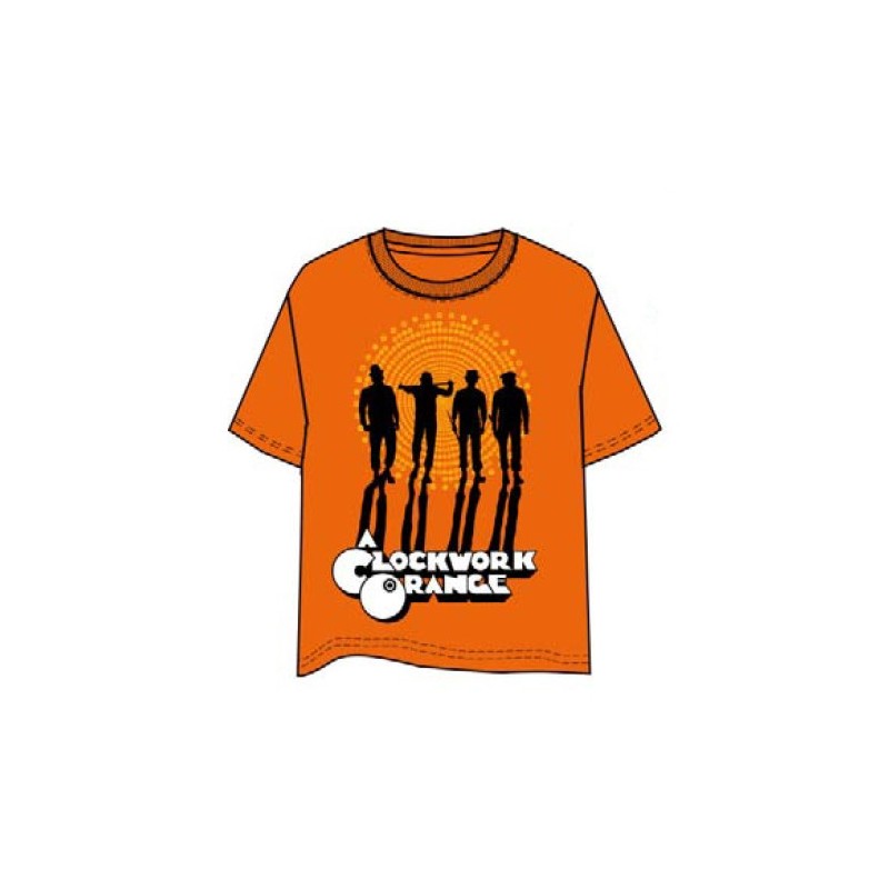 CAMISETA NARANJA MECANICA S