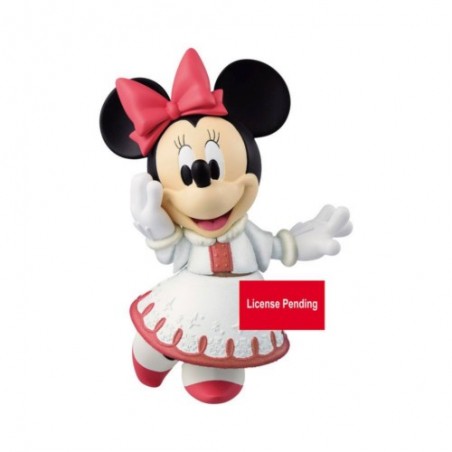 FIGURA QPOSKET DISNEY PLUFFY FUFFY MINNIE 14 CM
