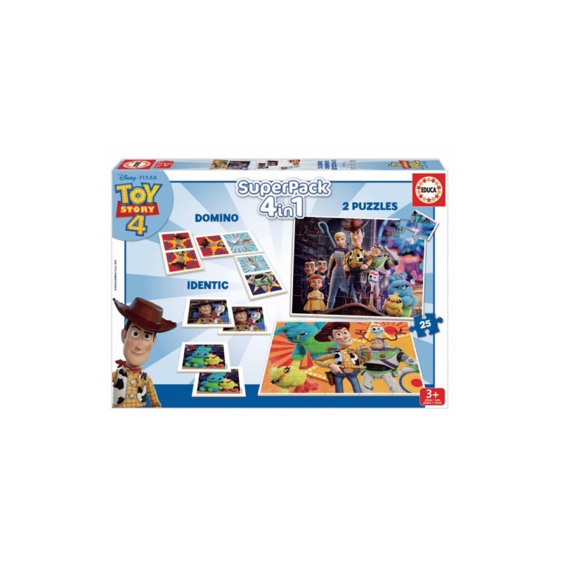 JUEGOS SUPERPACK 4 EN 1 TOY STORY