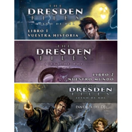 THE DRESDEN FILES PACK COMPLETO BASICO ROL
