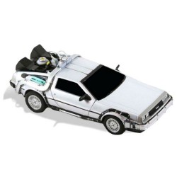 FIGURA NECA REGRESO FUTURO DELOREAN DIE CAST 15 CM