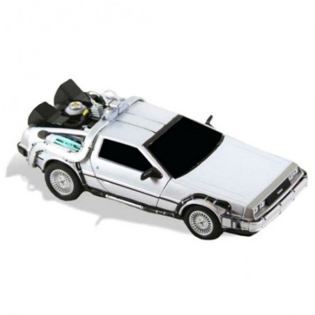 FIGURA NECA REGRESO FUTURO DELOREAN DIE CAST 15 CM