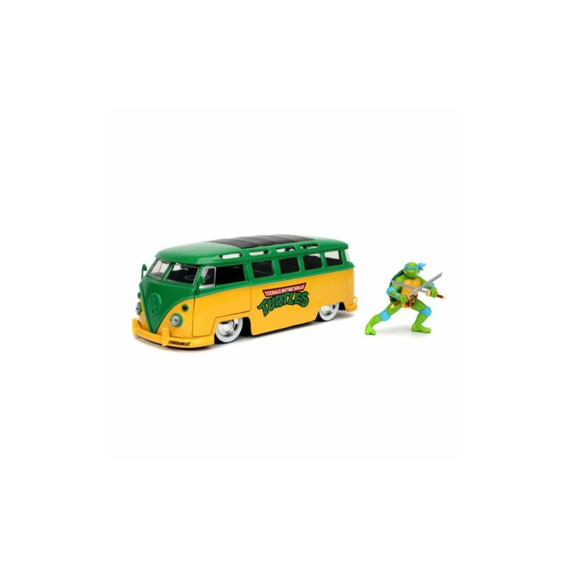 COCHE METAL TORTUGAS NINJA FURGONETA 1:24