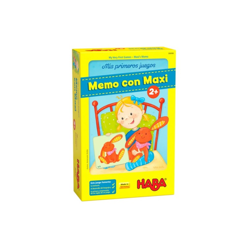 MIS PRIMEROS JUEGOS: MEMO CON MAXI