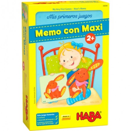 MIS PRIMEROS JUEGOS: MEMO CON MAXI