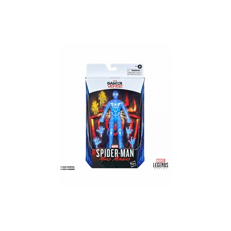 FIGURA HASBRO MARVEL LEGENDS MILES MORALES BLUE