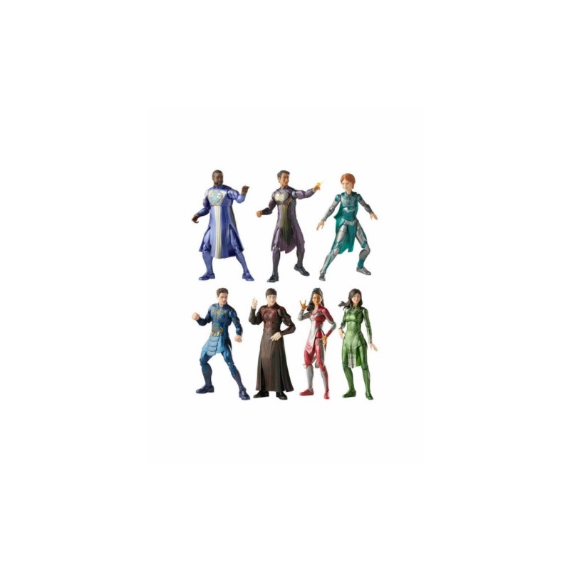 CAJA HASBRO FIGURAS MARVEL LEGENDS ETERNALS (8)