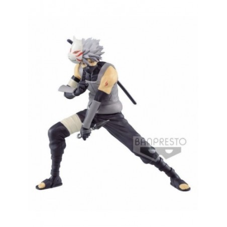 FIGURA BANPRESTO NARUTO SHIPP KAKASHI 18 CM