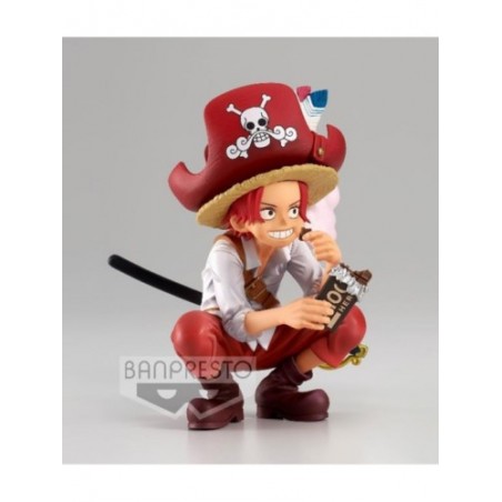 FIGURA BANPRESTO ONE PIECE SHANKS 9 CM