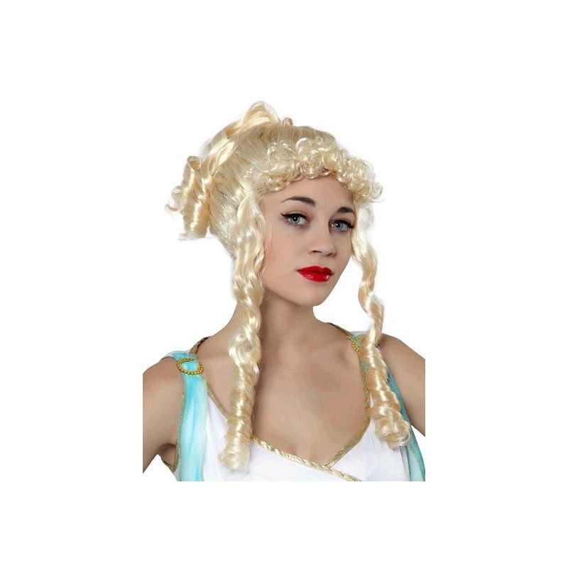 PELUCA RUBIA TIRABUZONES