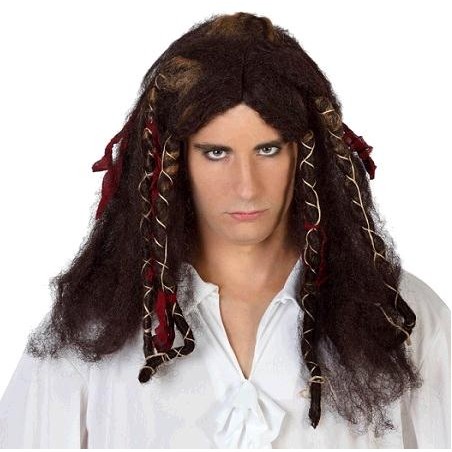 PELUCA PIRATA LUJO TRENZAS