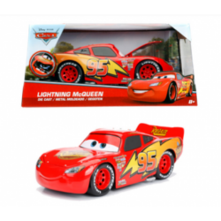 COCHE METAL DISNEY CARS RAYO MCQUEEN 1:24