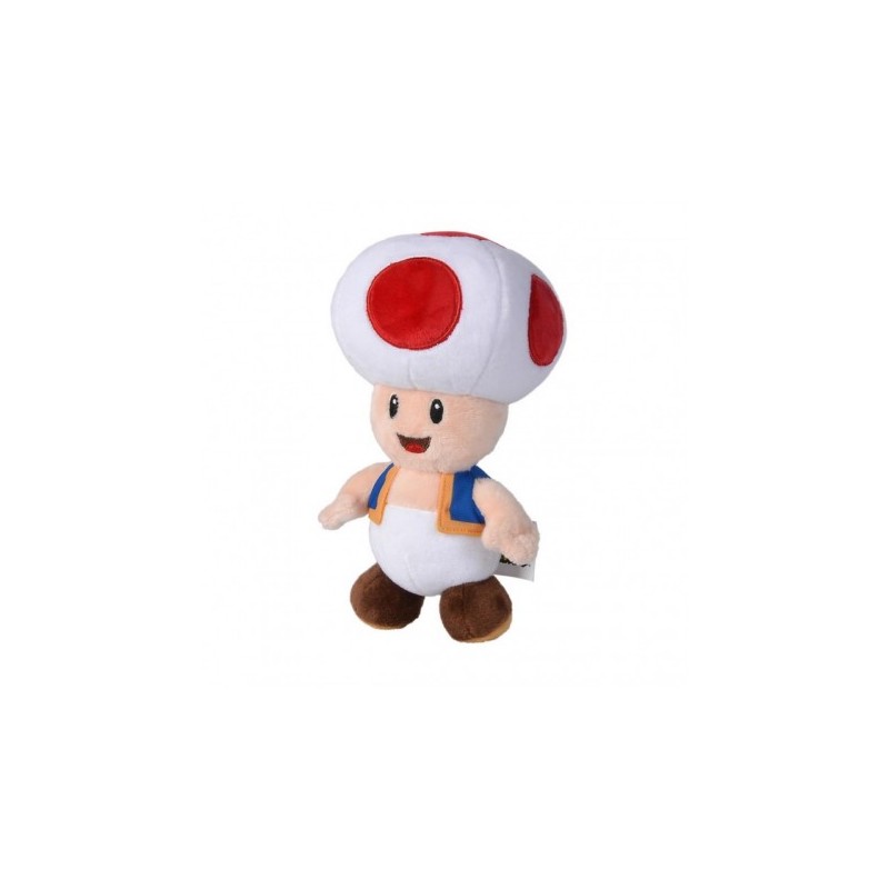 PELUCHE SIMBA NINTENDO MARIO TOAD 20 CM