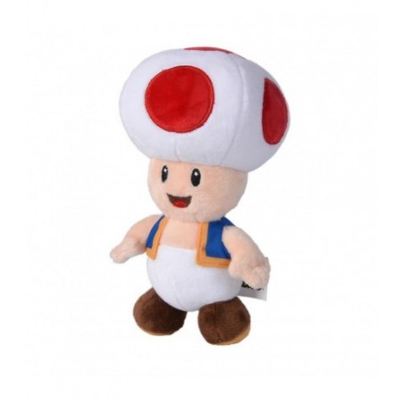 PELUCHE SIMBA NINTENDO MARIO TOAD 20 CM