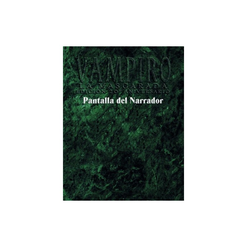 PANTALLA VAMPIRO LA MASCARADA V20 EDICION 1991