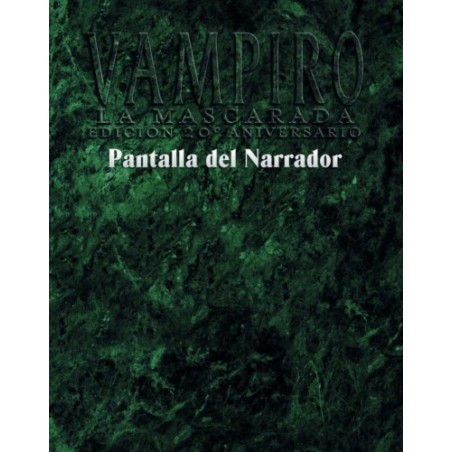PANTALLA VAMPIRO LA MASCARADA V20 EDICION 1991