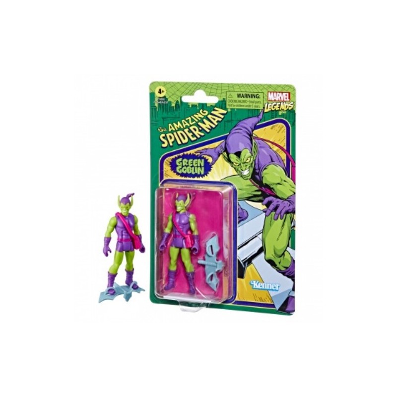 FIGURA HASBRO MARVEL RETRO DUENDE VERDE