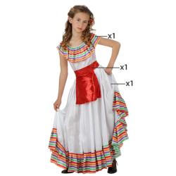 Disfraz de Mejicana para niña