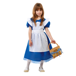 Disfraz Alicia Infantil - Viaje a la Fantasía para Niñas 3-12 Años