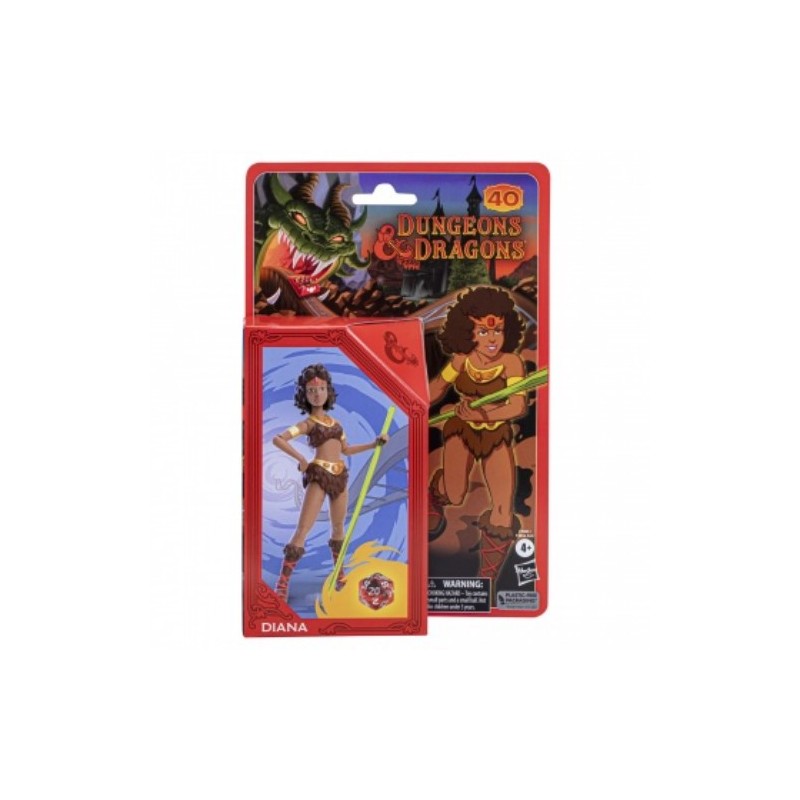 FIGURA HASBRO DRAGONES Y MAZMORRAS DIANA ACROBATA