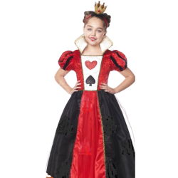 Disfraz de Reina de Corazones Infantil