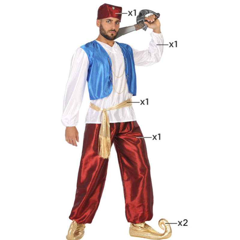 Disfraz de Príncipe Árabe para Hombre